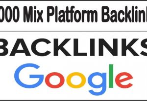 4346I will give you 2000 Mix Platform Backlinks high quality