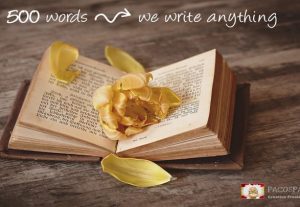 5820We Write Anything, Articles, Website Content, Love Letters etc.