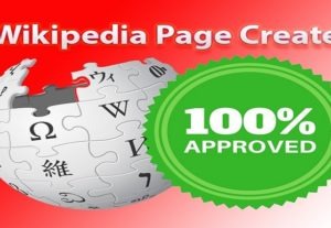 11164I will Do Wikipedia Page Create and Edit