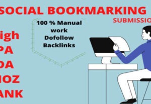 17736I will do bookmarking submission manual work