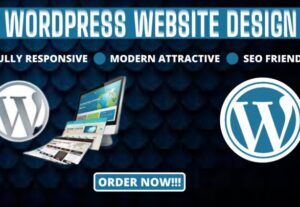 19006I will design a fully responsive, modern, attractive WordPress website